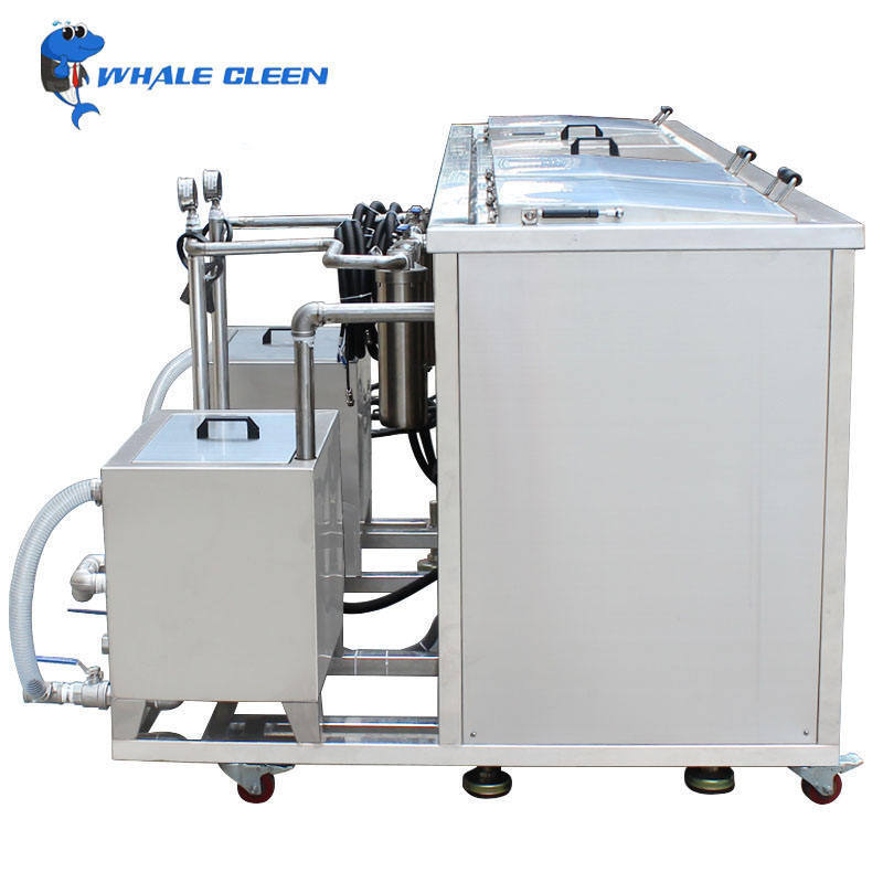 Five Tank Industrial Ultrasonic Cleaner 192L for Solvent Degreasing and Metal Parts Cleaning