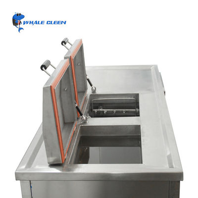 380V 3 Phases Industrial Ultrasonic Cleaner 264L για αφαίρεση σκόνης λαδιού γράσου σκουριάς