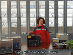 Καθαριστικό υπερήχων μαύρου τιτανίου